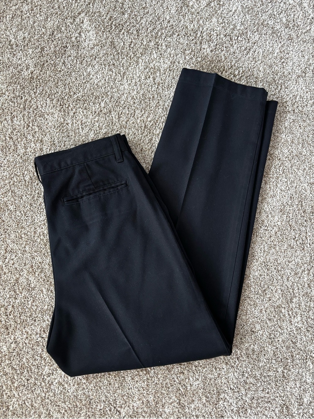 Men's Black Dress Trousers - Tailored Formal Pants
